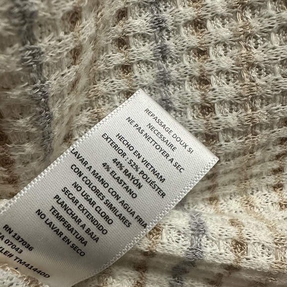 Paper Crane Waffle Knit Hoodie Large - Picture 5 of 7